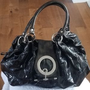 Black purse/handbag.
